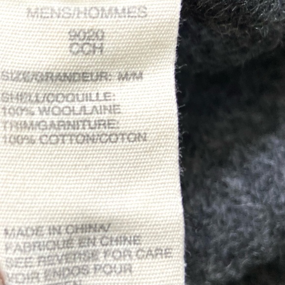 Woolrich mens gray wool blend sweater. SZ M - Picture 8 of 9